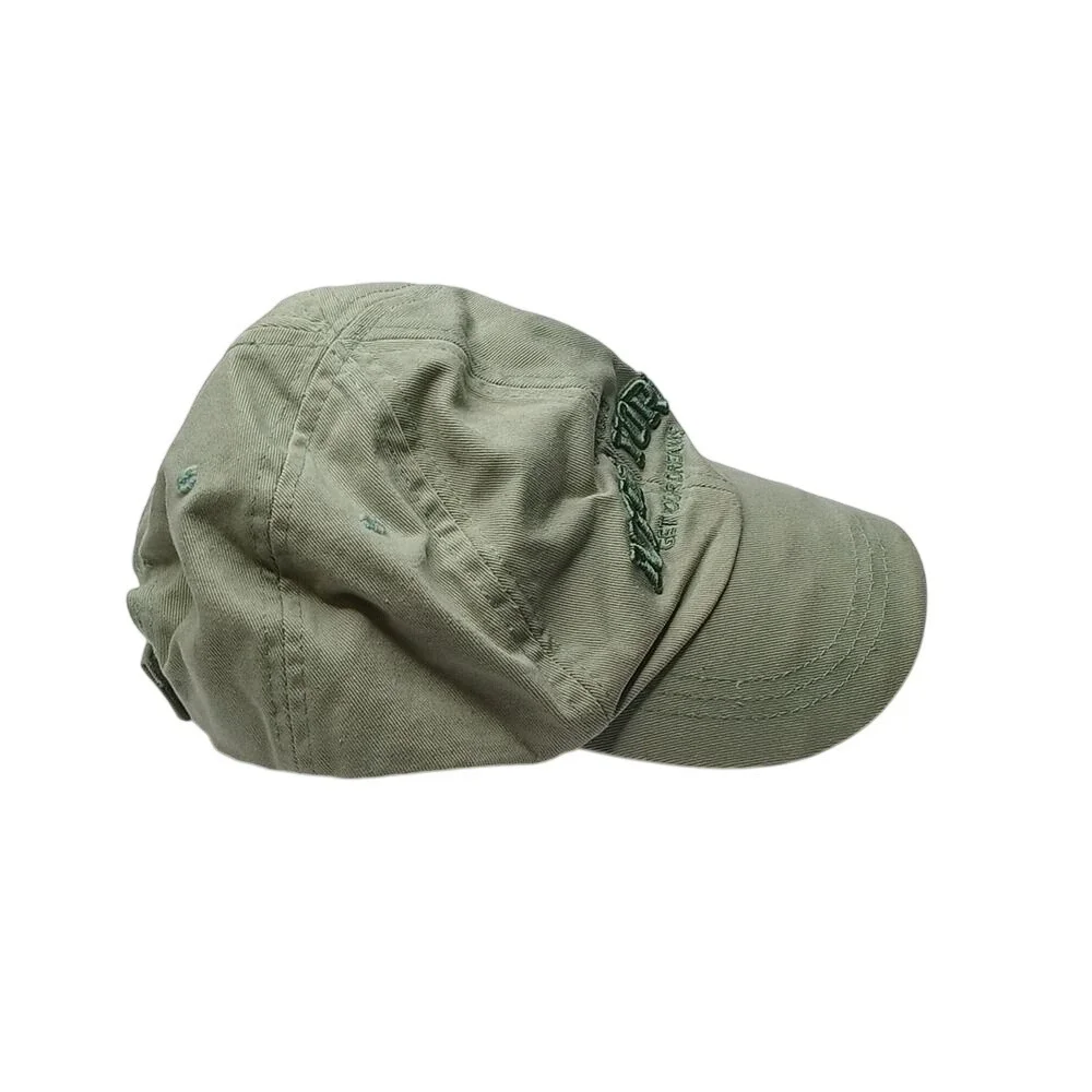 Zara‎ Baseball Cap Kids One Size Sage Green New York Embroidered Hat